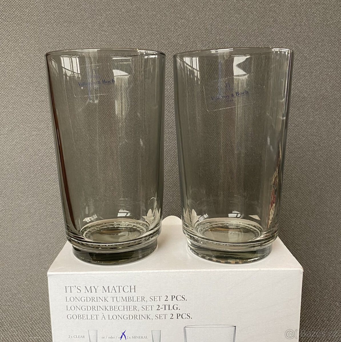 Villeroy&Boch Like 2x vysoká kouřová sklenice 400ml