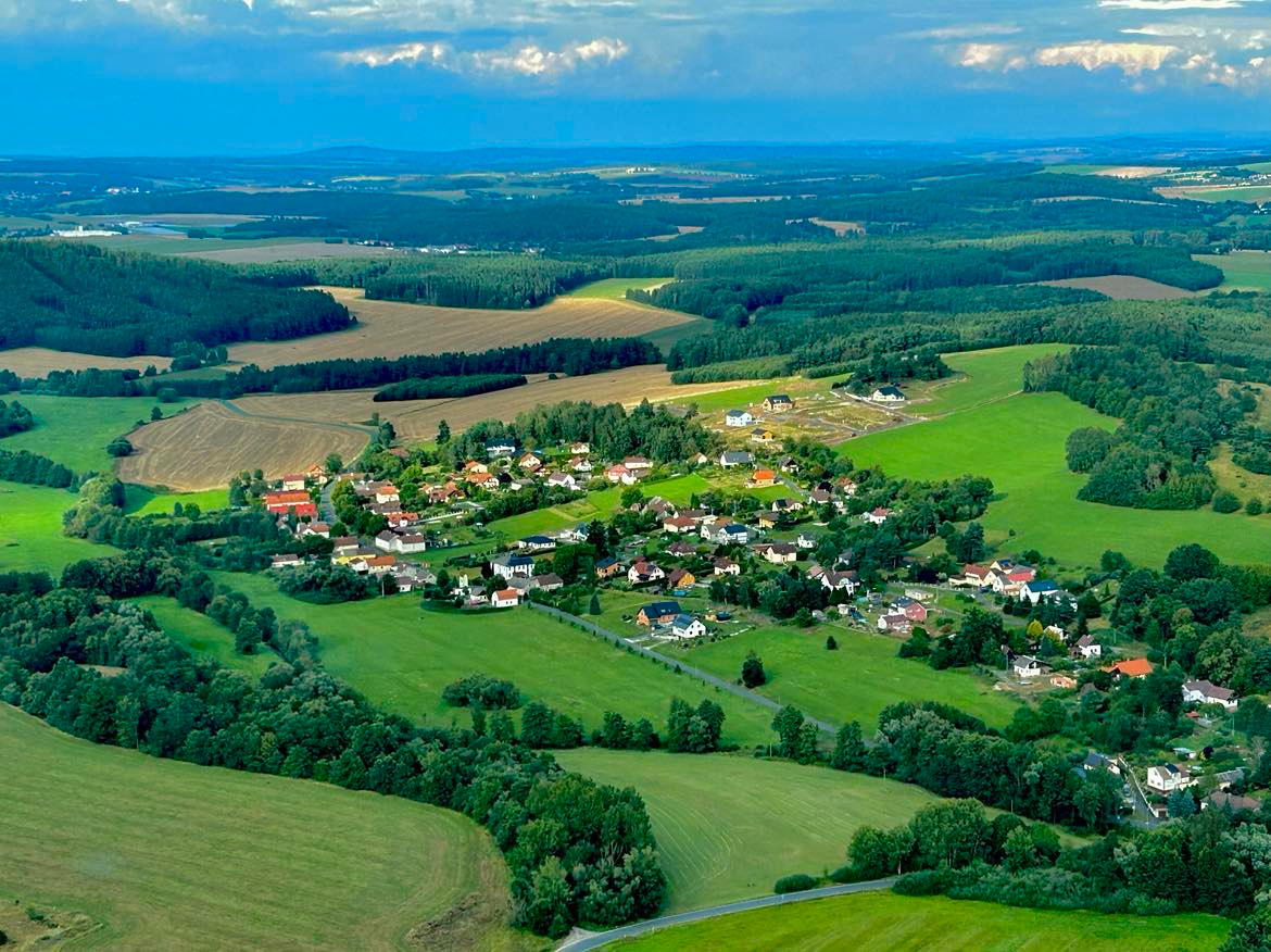 Zasíťované stavební pozemky Pařezov u Domažlic