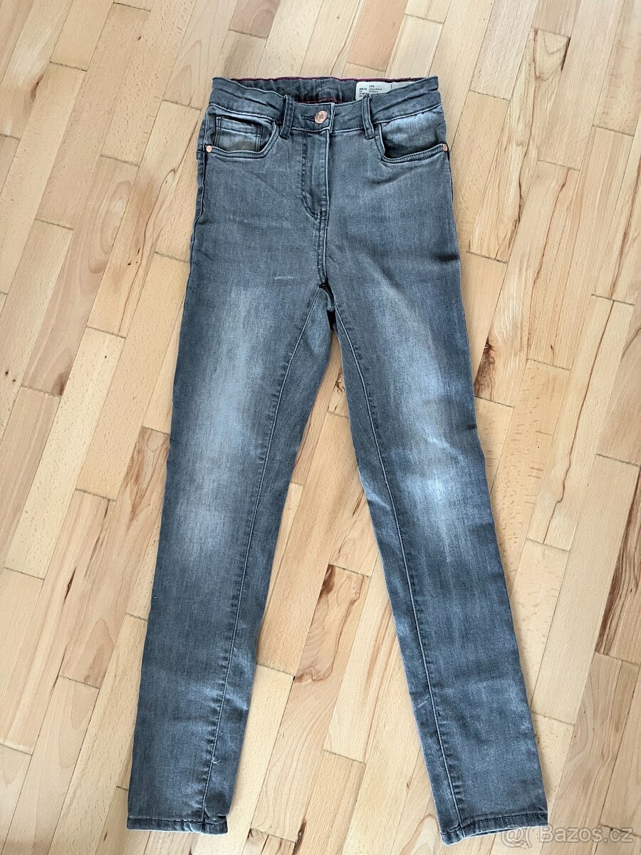 dívčí Rifle - jeany skinny fit vel. 146 Pepperts