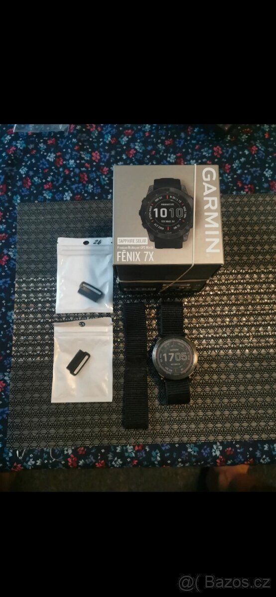 Garmin Fénix 7X Saphire Solar ,Titan