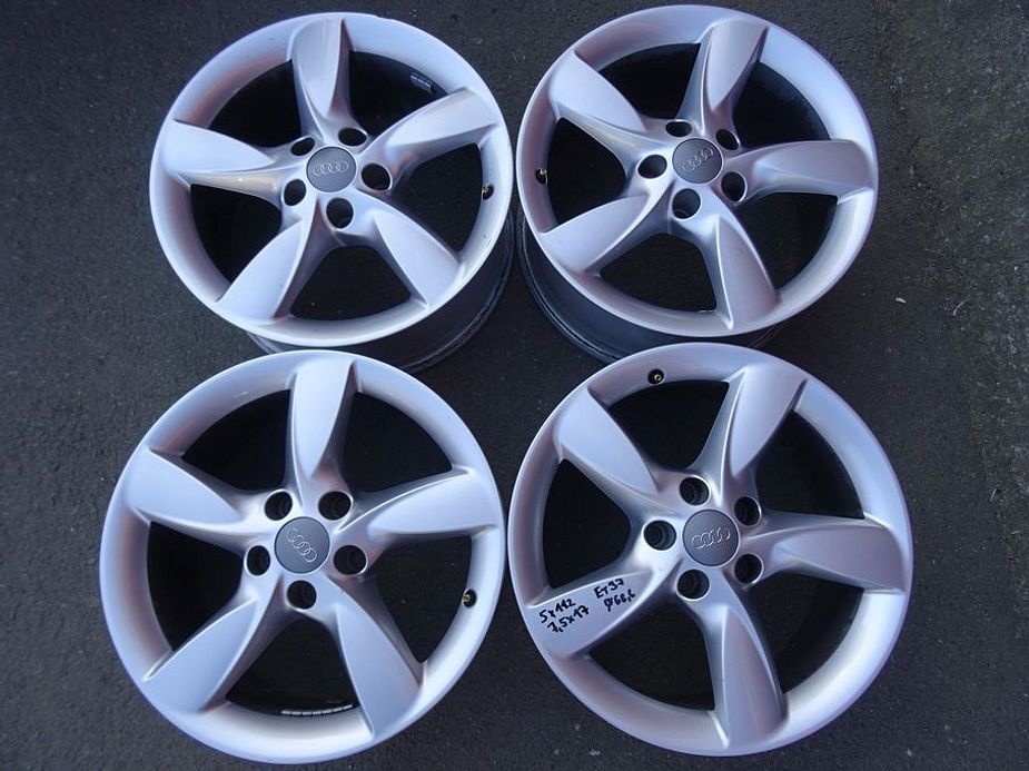 Alu disky originál Volkswagen 17", 5x112, ET 37, šíře 7,5J