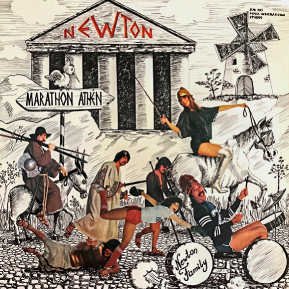 Newton Family – Marathon 1981 G+, VYPRANÁ Vinyl (LP)