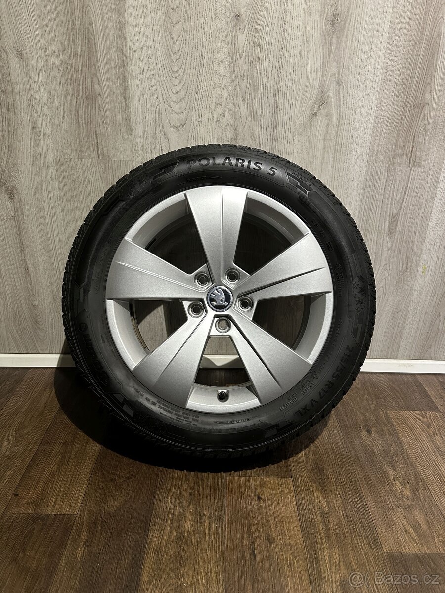 Škoda Superb III - zimní orig. ALU 5x112 R17