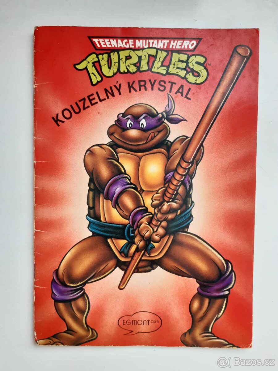 Teenage Mutant Hero Turtles Kouzelný krystal komiks