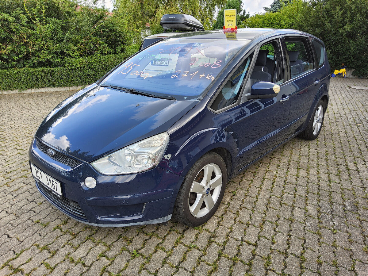 Ford S-MAX 2,0TDCI 2008 KRASNY CISTY