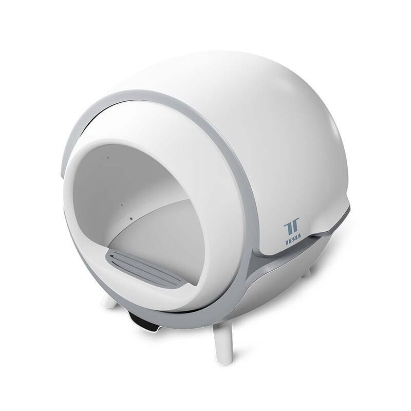 Tesla smart cat toilet