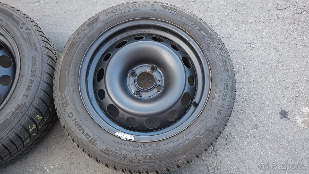 Téměř NOVÁ zimní kola 16" 4x108 Peugeot 308 - DOT22