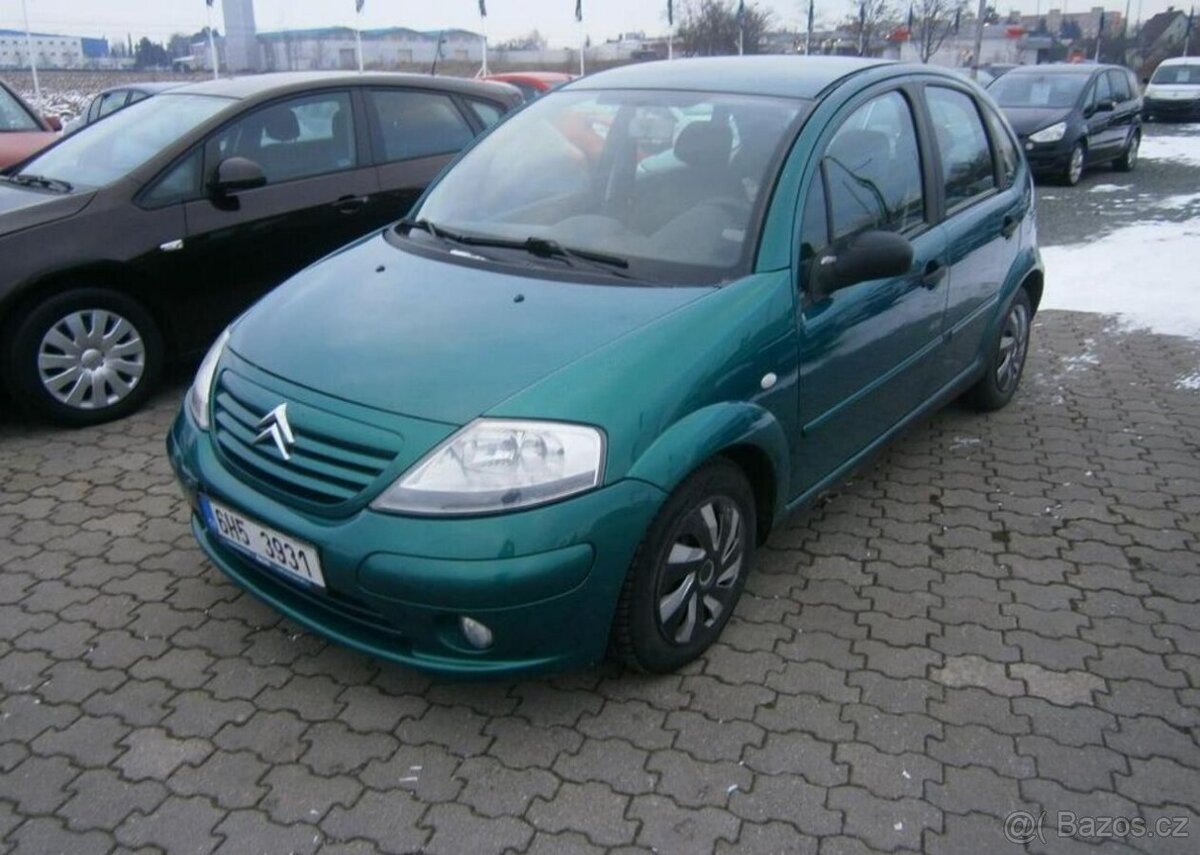 Citroën C3 1.4i klima,2x kola benzín manuál 54 kw