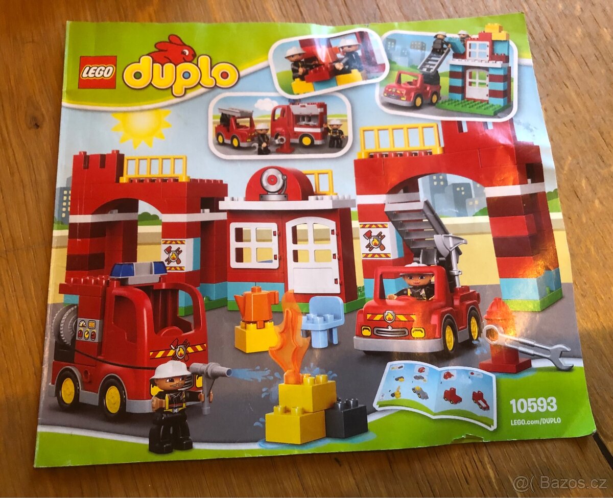 Lego duplo hasiči - stanice