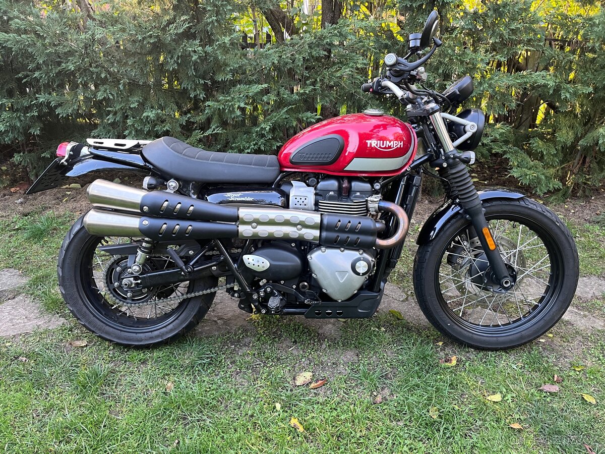 Triumph street scrambler 900, 2018