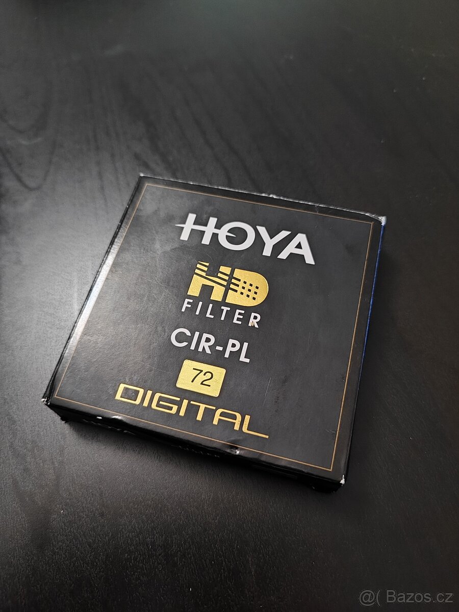 Polarizační filtr Hoya HD CIR-PL o průměru 72 mm