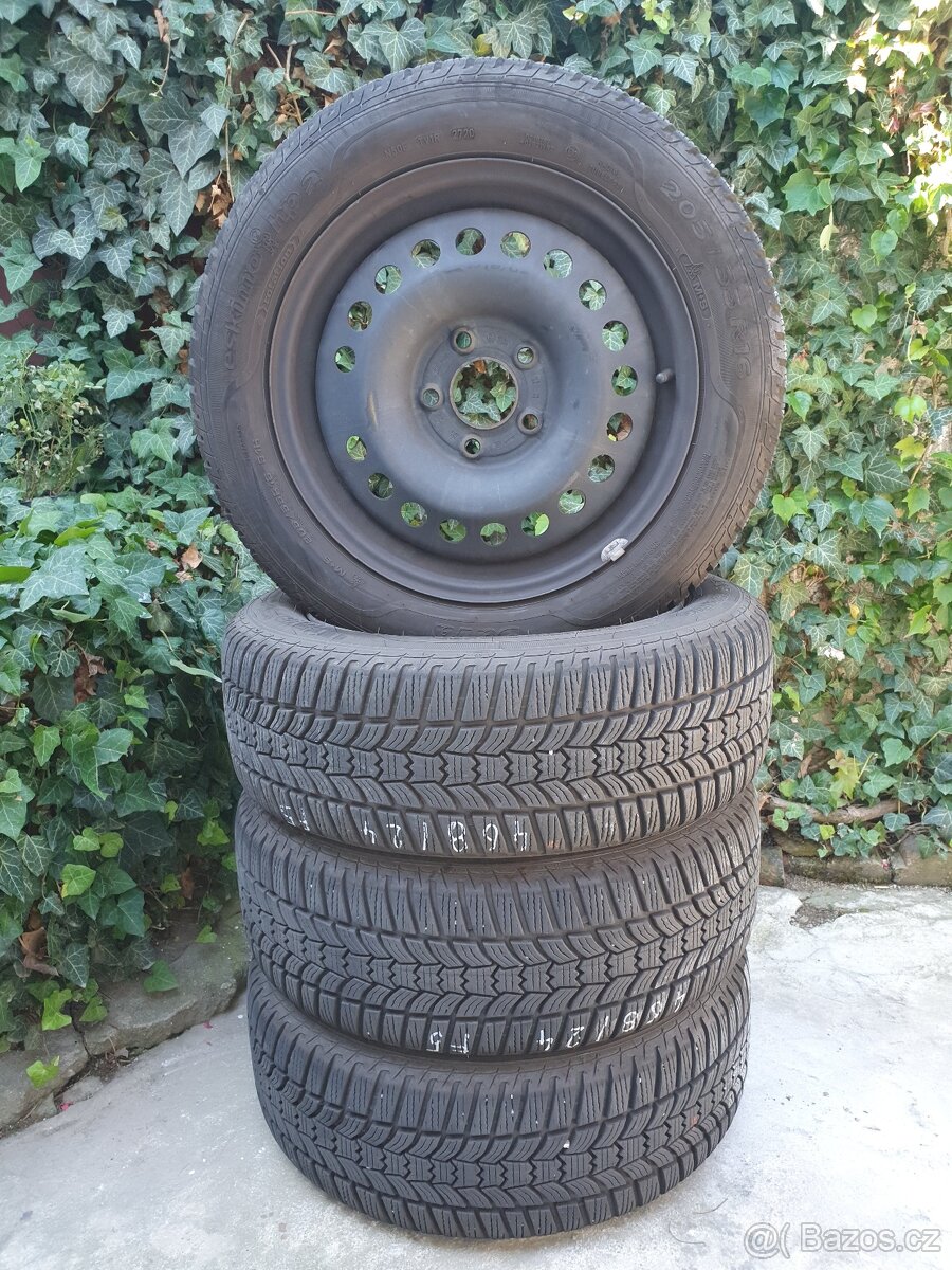 Sada zimních kol 205/55 R16 91H