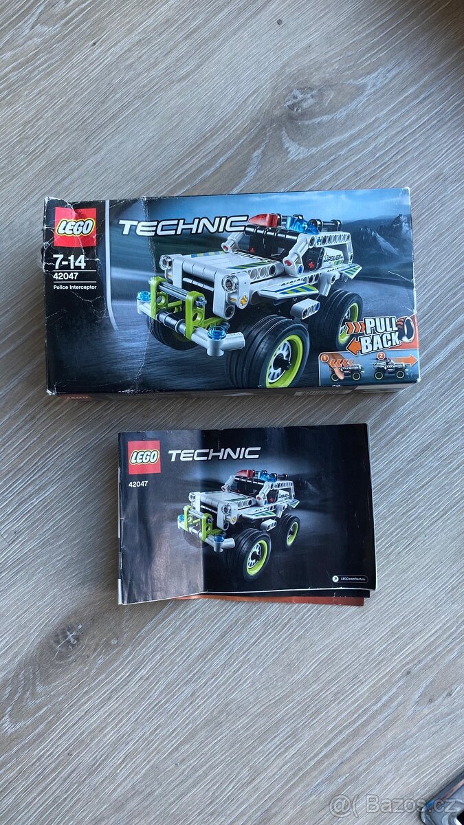 LEGO Technic 42047 Policejní zásahový vůz