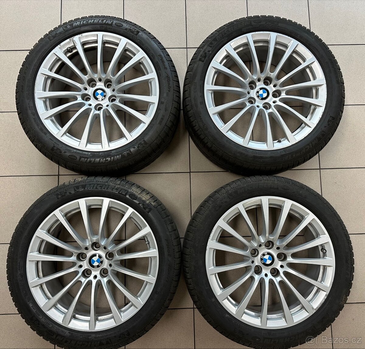 Alu disky s pneu MICHELIN 4 ks na BMW 5