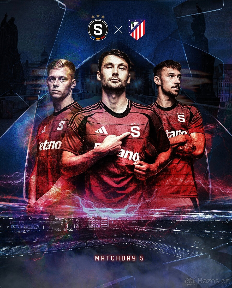 Lístek Sparta Atlétiko Liga mistrů