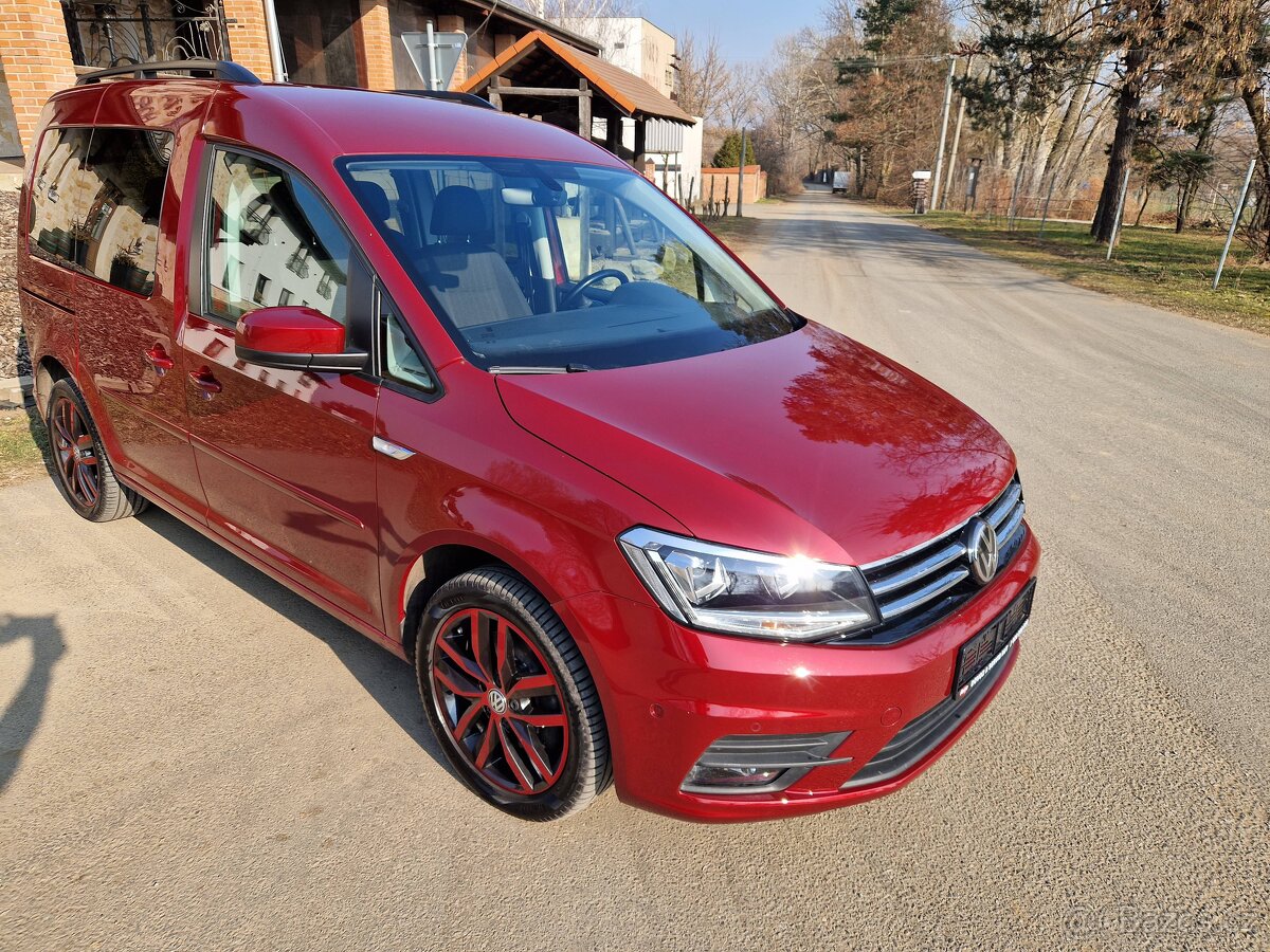 VW CADDY 1,4 TSI 92 KW, navi, vyhř.sed, TOP STAV