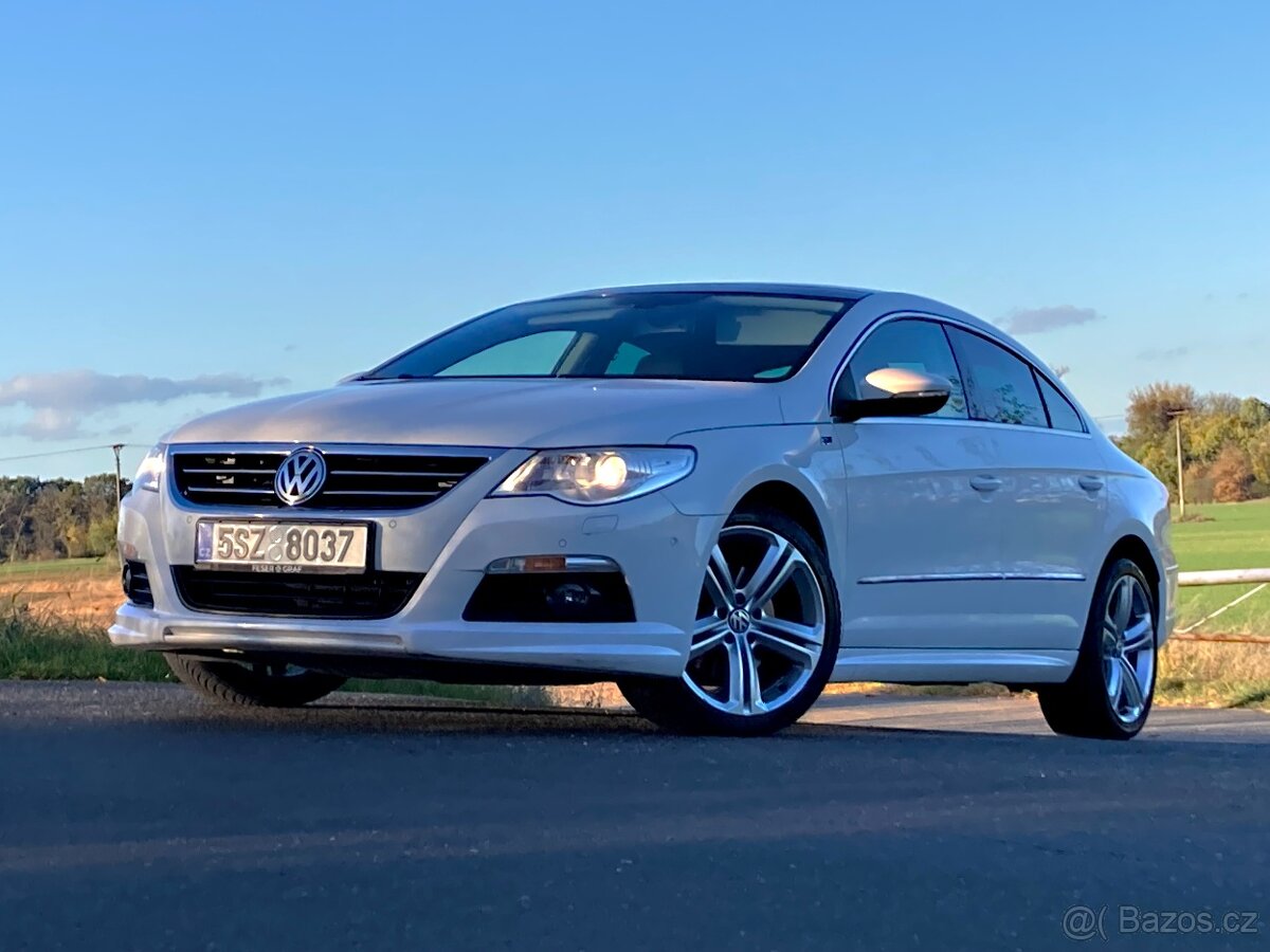 VW PASSAT CC R-LINE,2.0TDI,PANORAMA,NAVIGACE,DIGI KLIMA