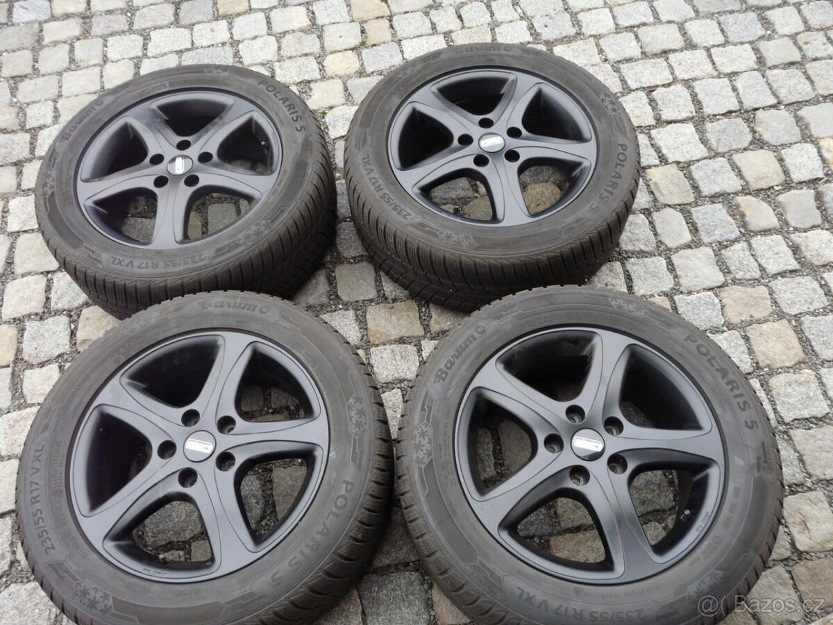 ALU KOLA + ZIMNÍ PNEU 235/55R17 VW 17"