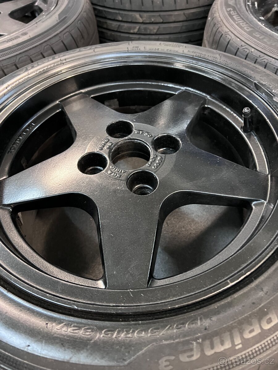 RETRO alu Fondmetal 4x108 R15 + 195/50 R15 7mm