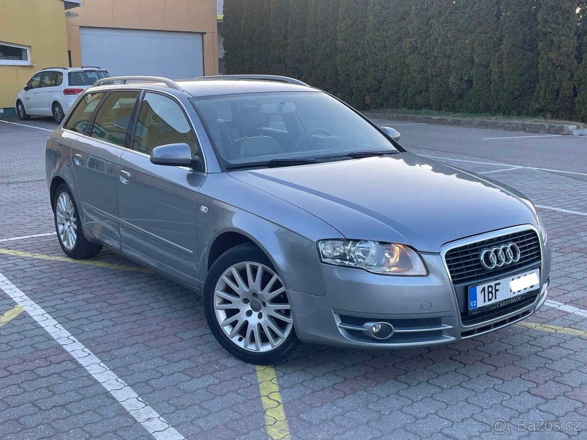 AUDI A4 B7 2.0 TDI (103kW) 7.st Automat, 2007, DOBRÝ STAV,