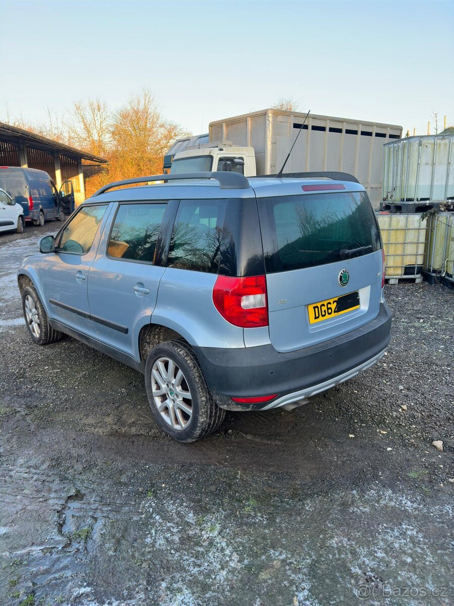 Veškeré náhradní díly Škoda Yeti 1,4TSI 2012