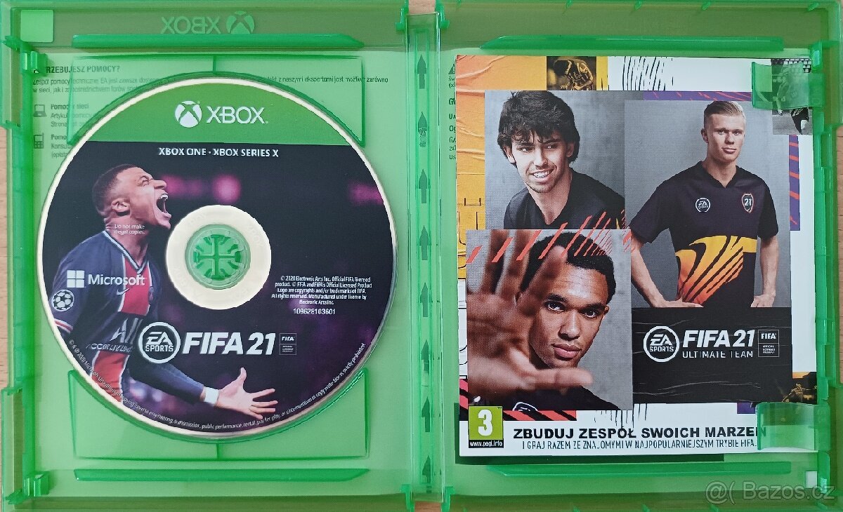 FIFA21 XBOX ONE a XBOX SERIES X