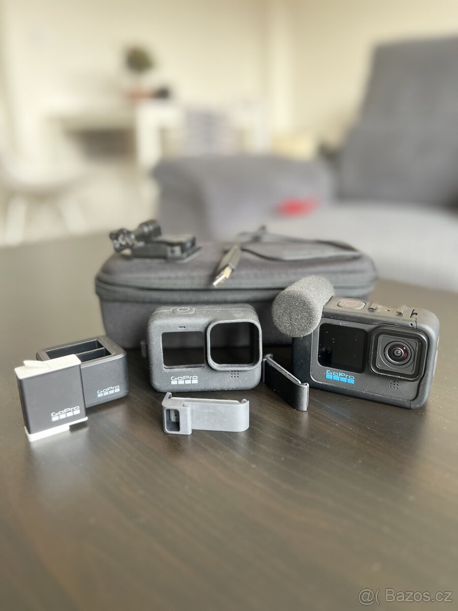 Gopro hero 10 media mod a 2x enduro baterie