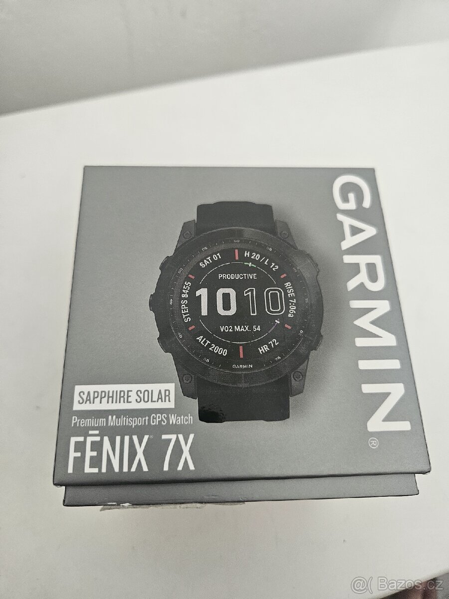 Garmin Fenix 7x Saphirre Solar