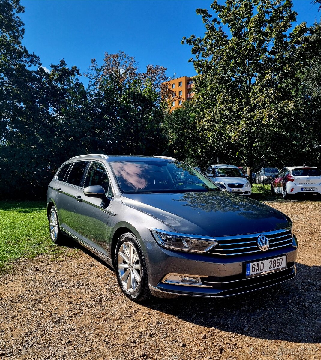 VW PASSAT B8 combi 2.0TDI 140kW TOP STAV