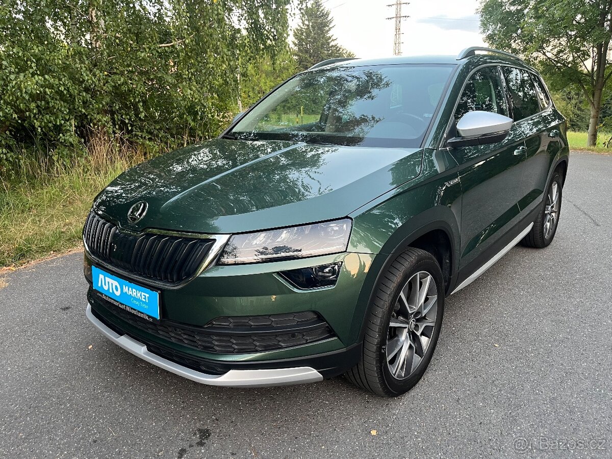 Škoda Karoq SCOUT 2.0 TDI 4x4 DSG 110kw DPH