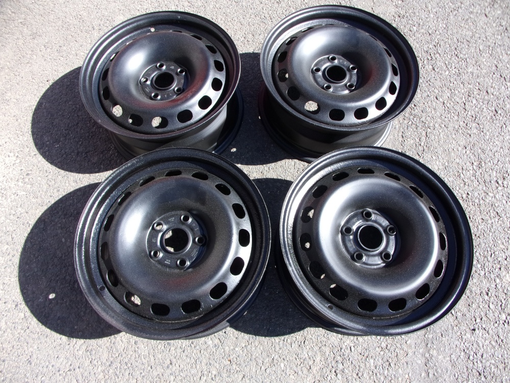 Plechová kola Audi, VW 7x16 ET42 5x112x57 - 4 ks