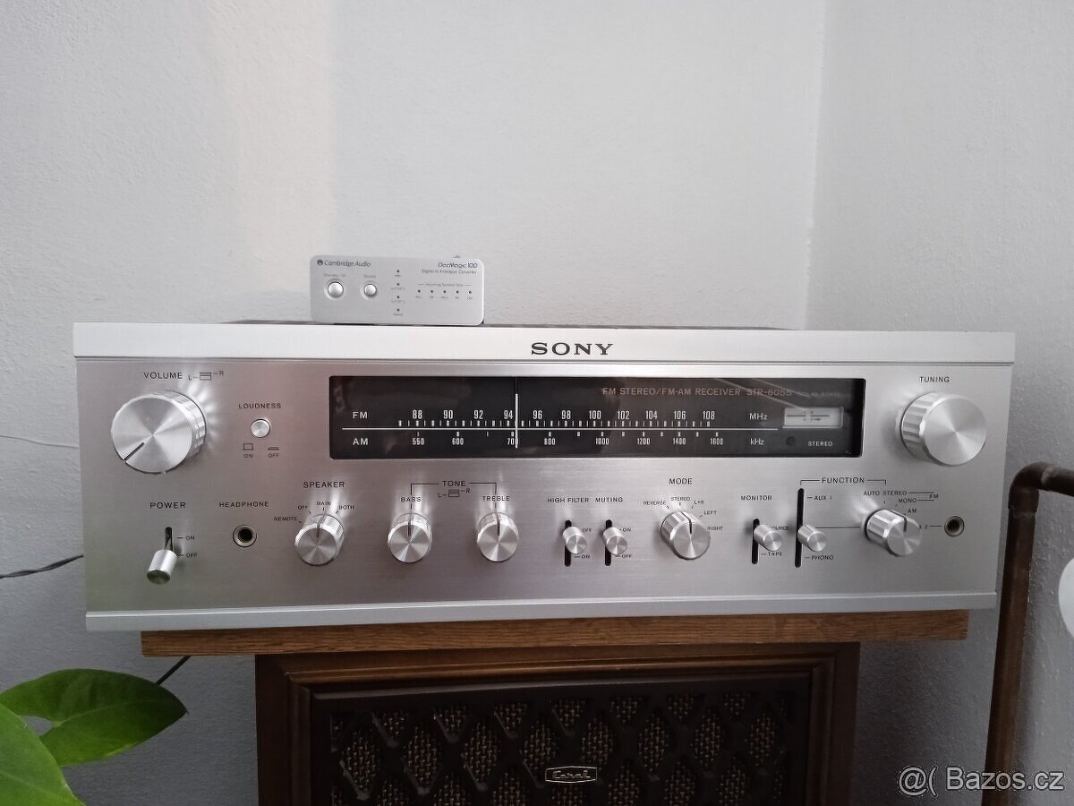 Receiver SONY STR-6055 pekny funkcni stav