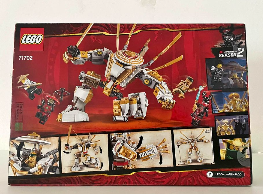 Lego Ninjago 71702 Golden Mech