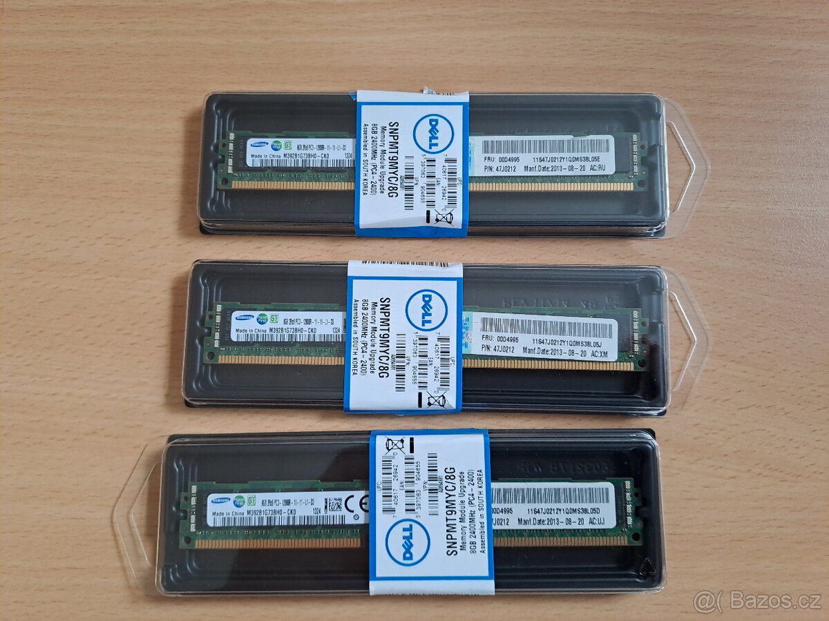 4x 8GB DDR3 1600MHz - M392B1G73BH0-CK0