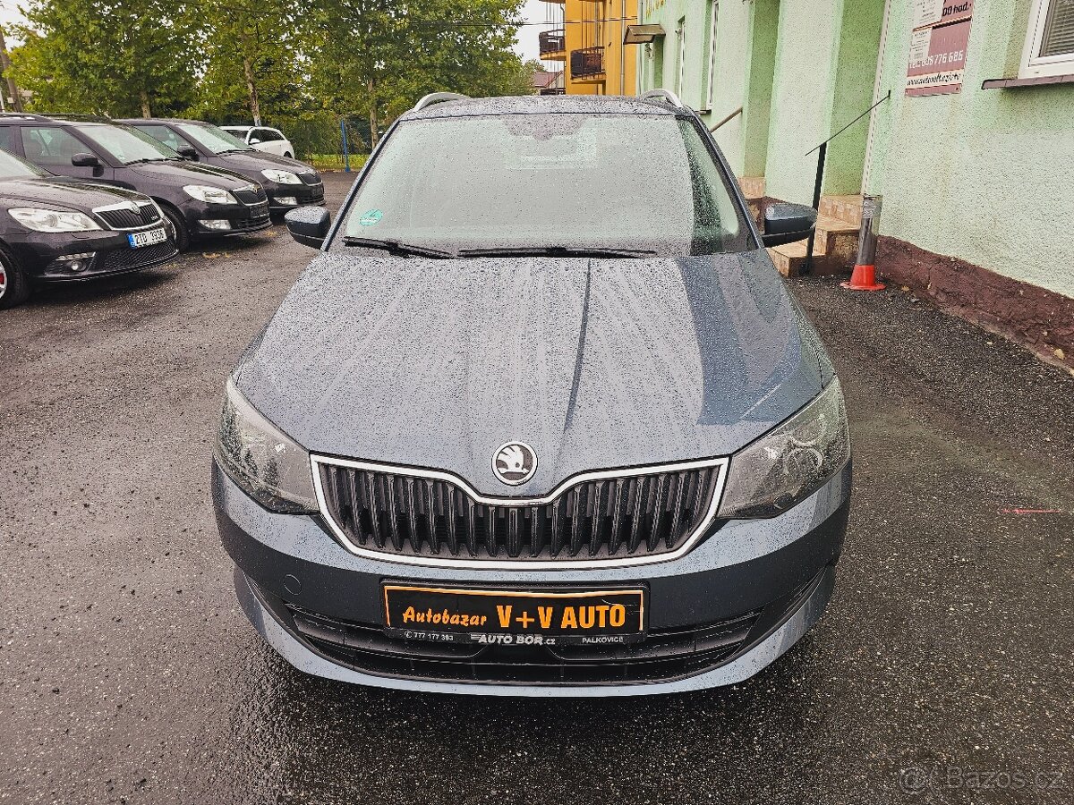 Fabia III 1,2 TSi 66KW Ambition 113tkm,VYHŘ.SED.klima,alu,