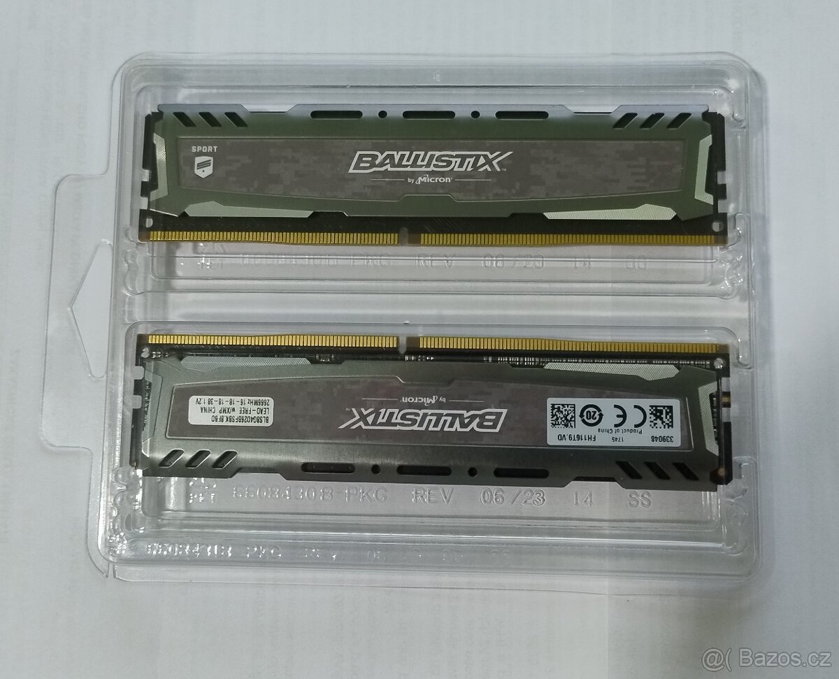 2x8Gb ddr4 2666Mhz