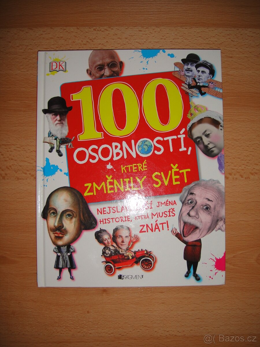 kniha 100 osobností, které změnily svět