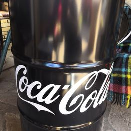 Originální Drum Grill Coca Cola 120 l