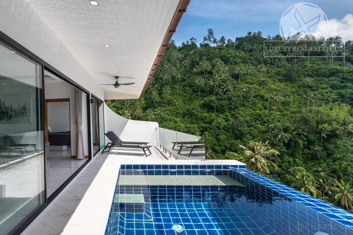 Luxusní 3+KK 120 m2 s vlastním bazénem, Koh-Samui - Lamai Be