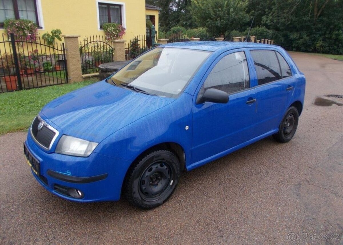 Škoda Fabia 1,2 40KW benzín manuál 40 kw