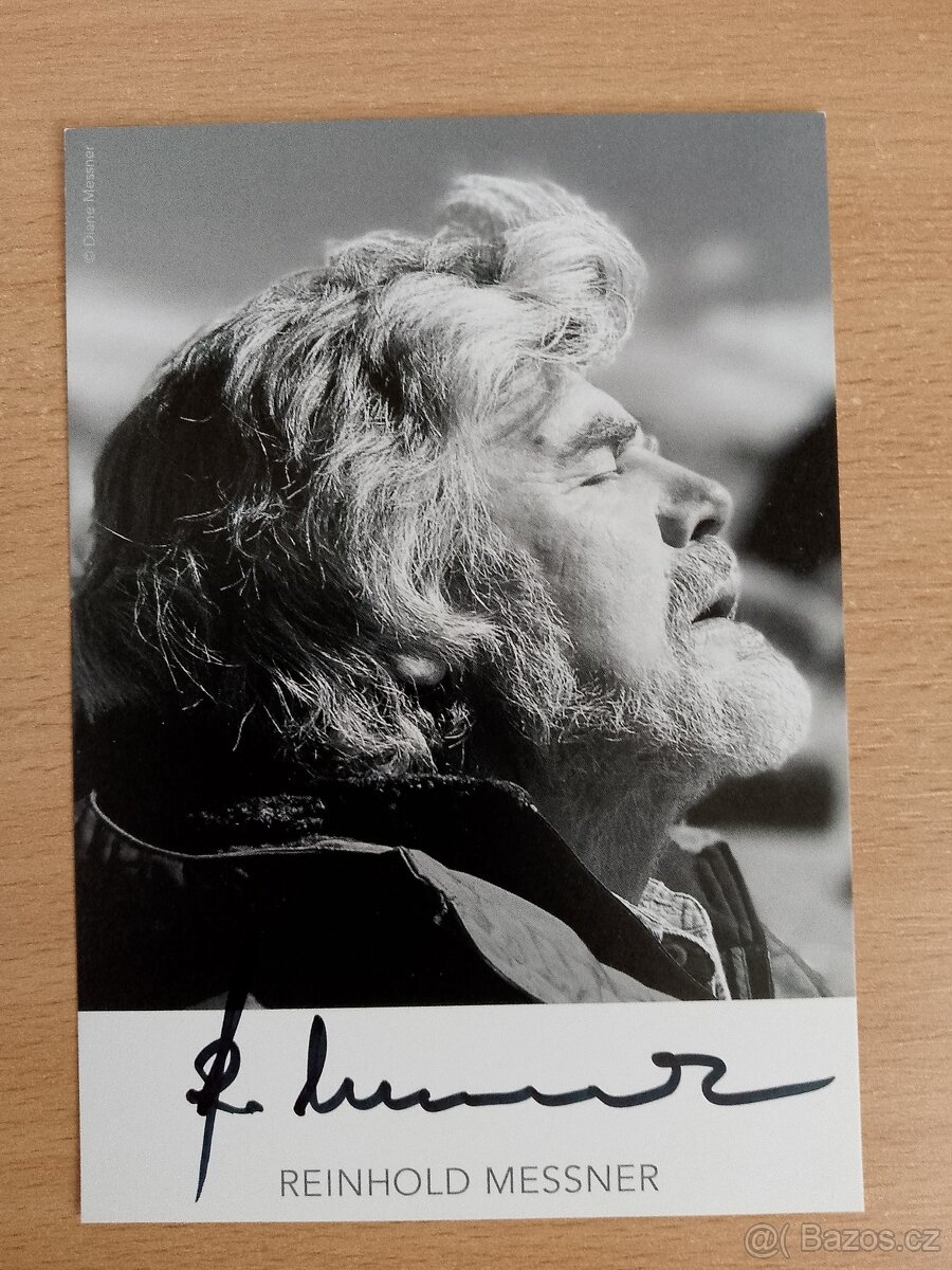 AUTOGRAM REINHOLD MESSNER