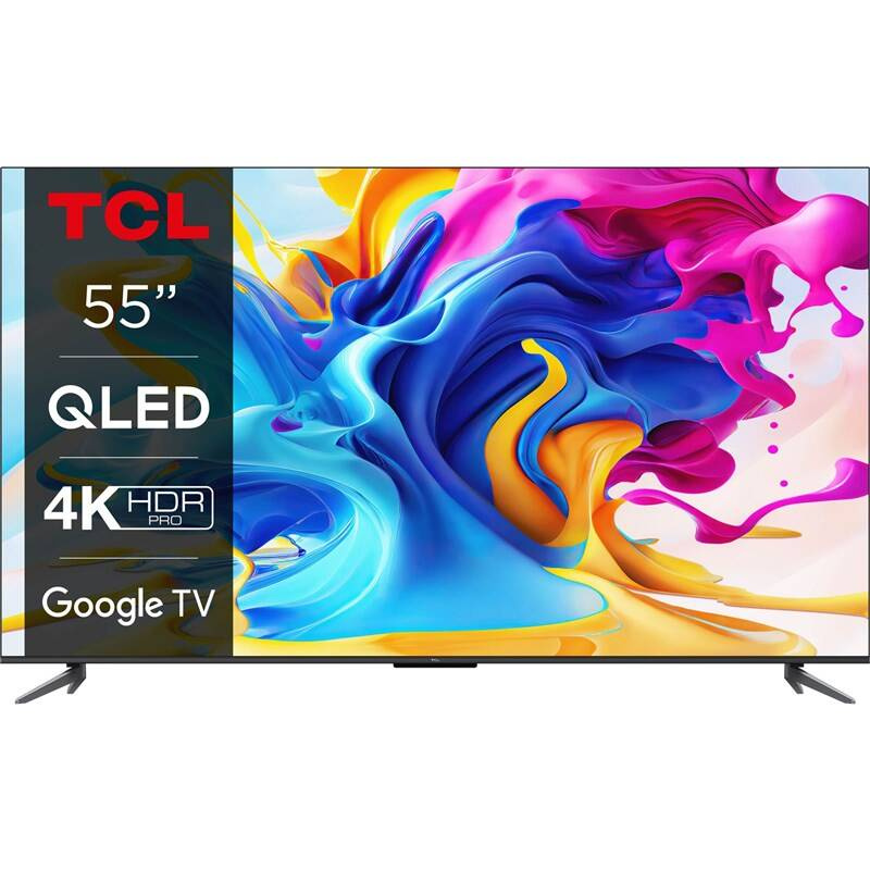 TCL 55C644 55" 139cm QLED, Google TV, Dolby Atmos, Wi-Fi