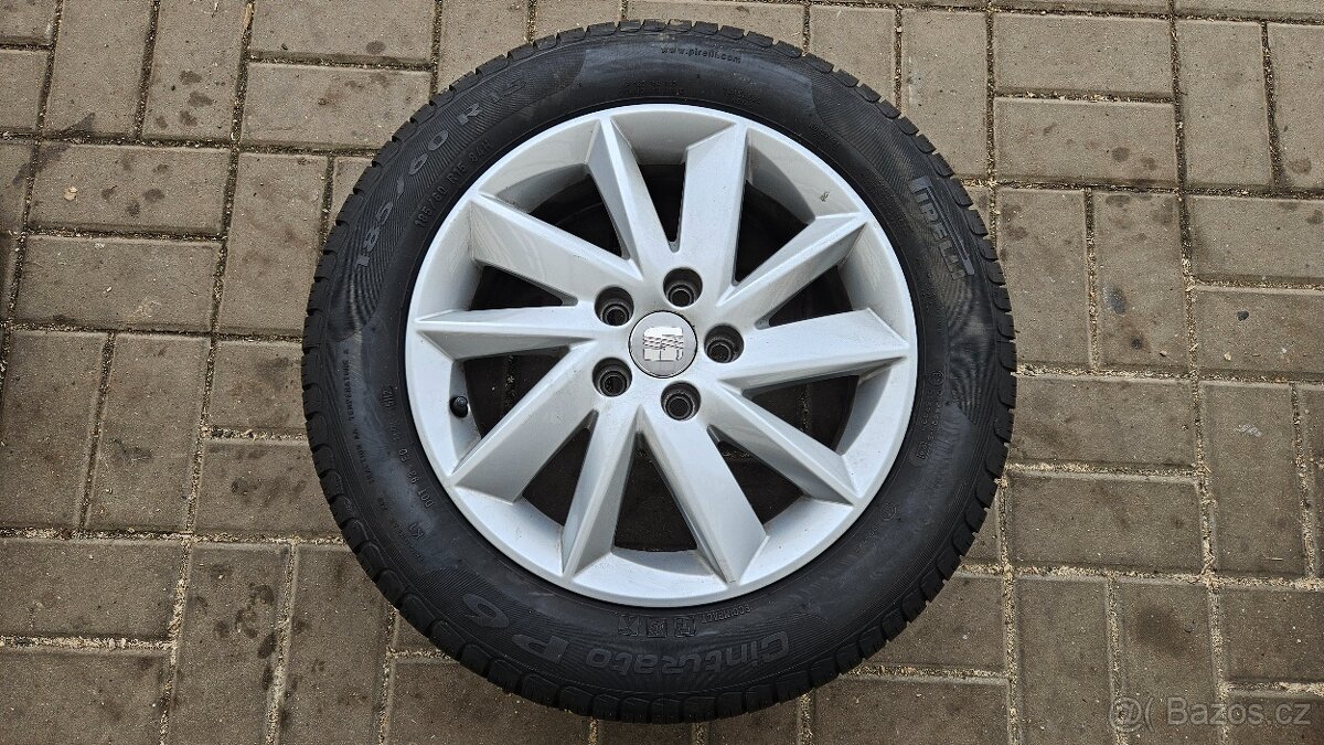 Letní Sada Alu 5x100 185/60 R15 Seat Toledo - Škoda Rapid