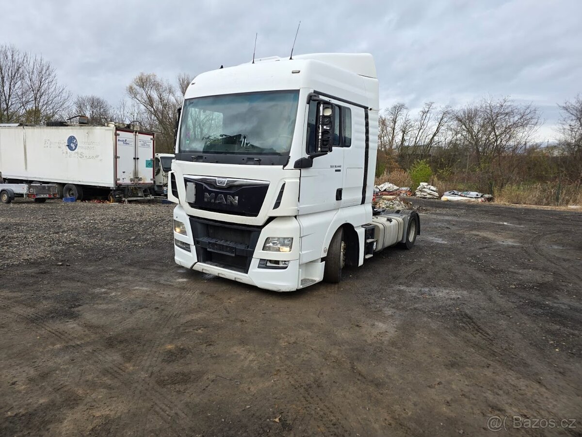 TAHAČ MAN TGX 18.440 r.v.2014, retardér, lowdeck, automat