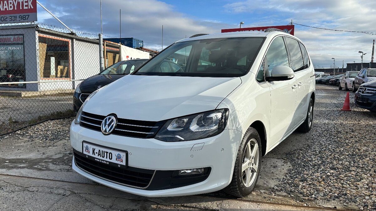 Volkswagen Sharan 2.0TDI 85kW DPH,Tažné,ACC