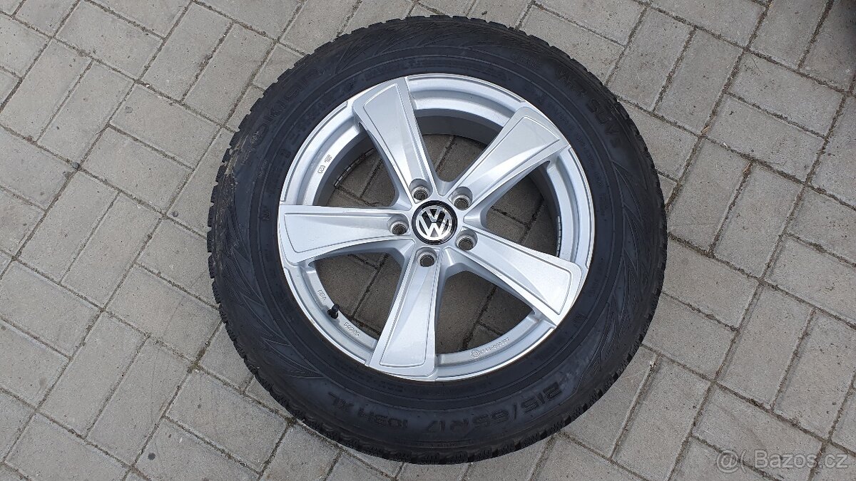 Zimní Sada Alu Kola 5x112 215/65 R17 Volkswagen Tiguan II