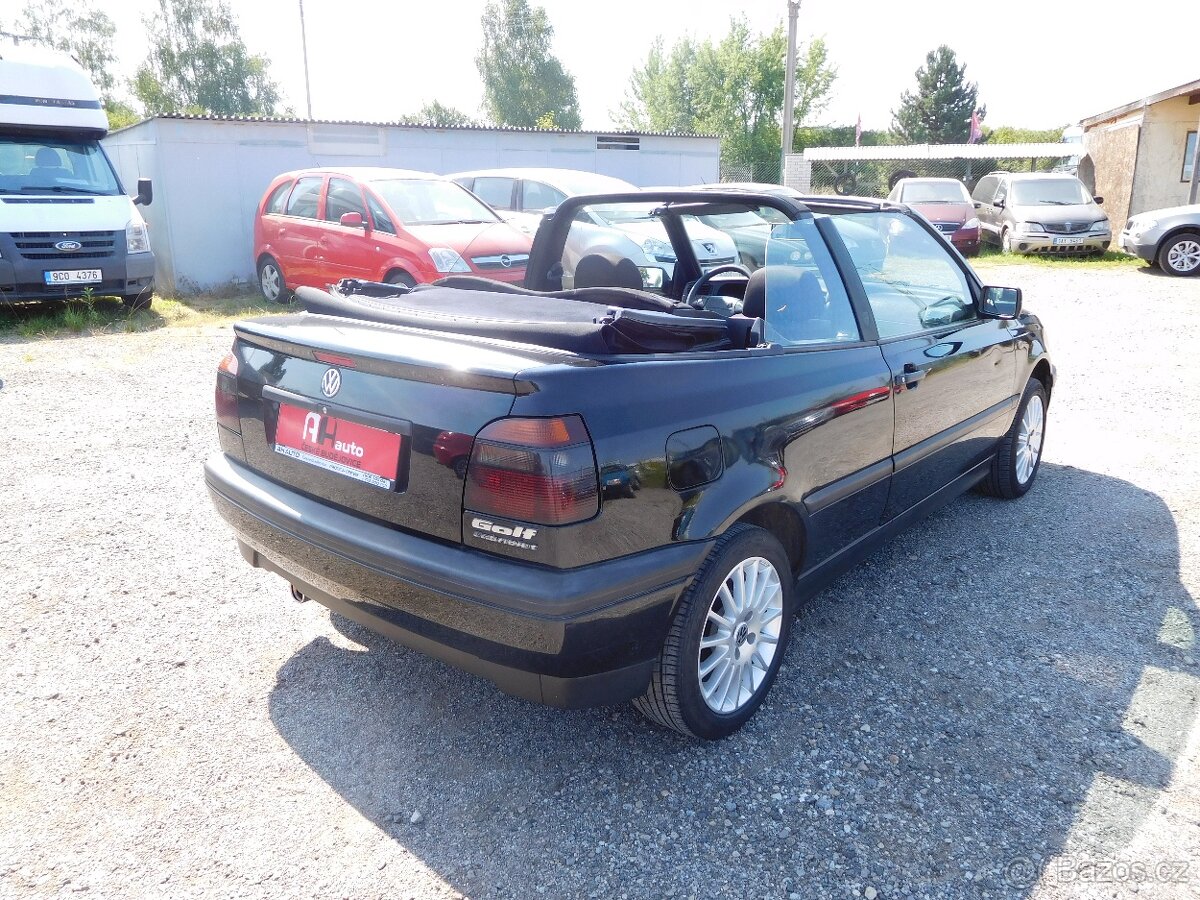 Volkswagen Golf III. 1.8i Cabrio, 55 kW, Eko placeno