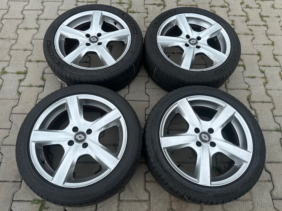 4x al kola 4x100 + pneu letní 225/45 R17