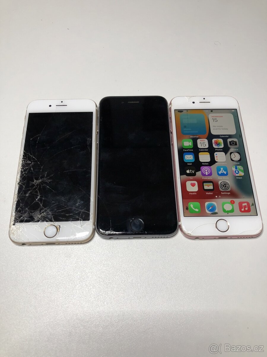 3x iPhone 6s na díly