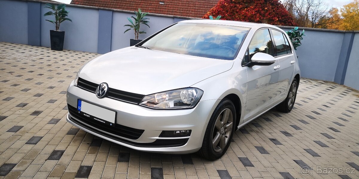 Volkswagen Golf 7 1,6 TDI - 77kw. Pěkný stav - NOVÁ STK+EM